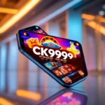 The ck999 app interface on a smartphone showcasing engaging casino games and betting features for mobile users.