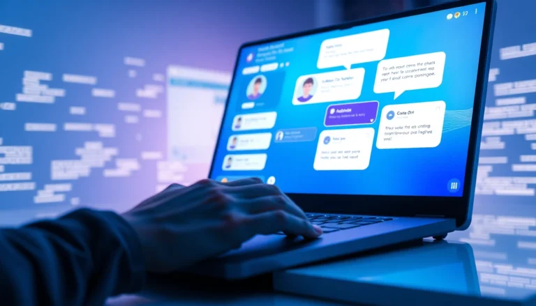 A user interacting with a customizable AI chatbot on a modern digital device, showcasing the platform's interface and AI character customization features.