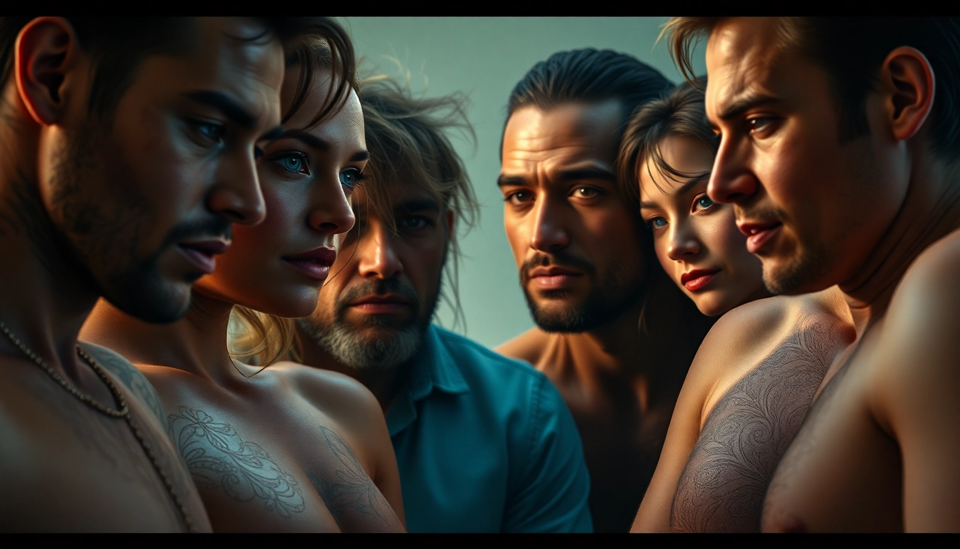 High-quality NSFW image generated by a leading nsfw image generator showcasing realistic adult figures with detailed skin textures and expressive features for immersive viewing.