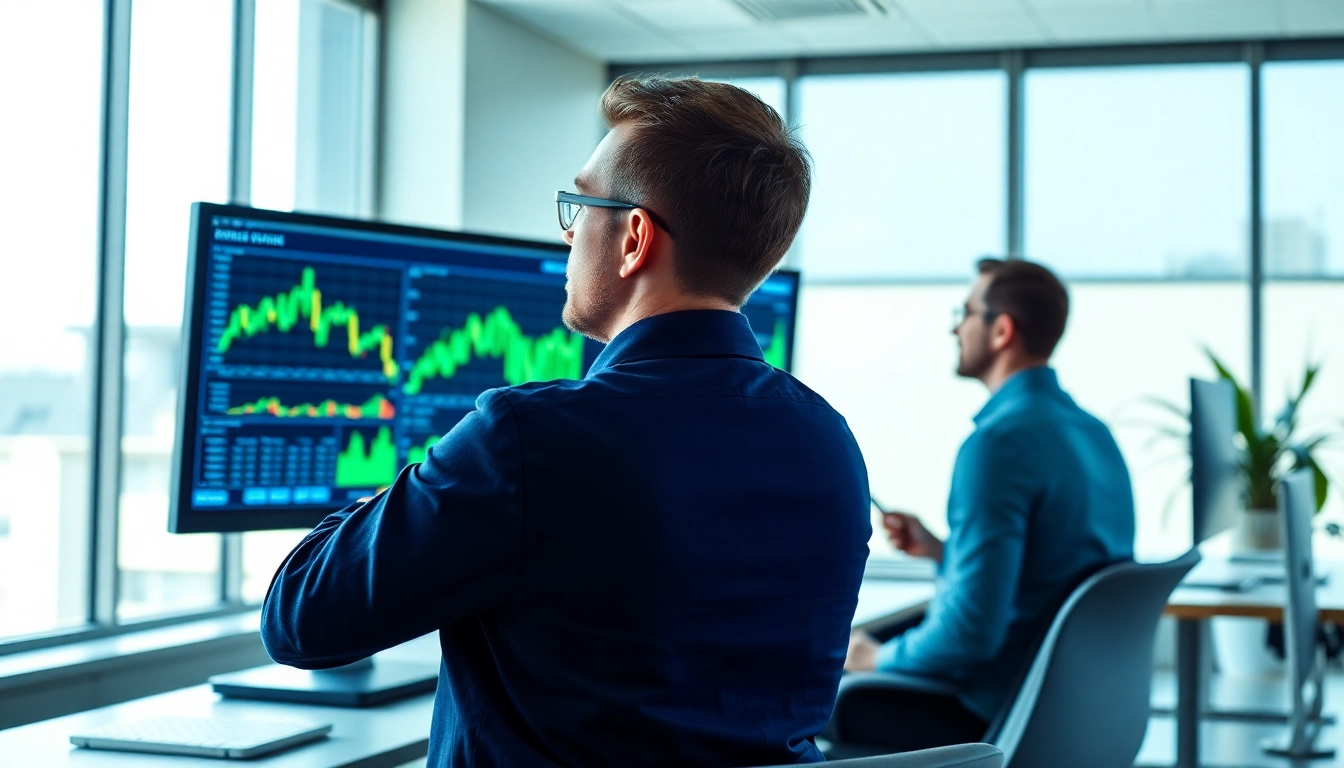 Professional financial experts providing investment advice UK with detailed market analysis in