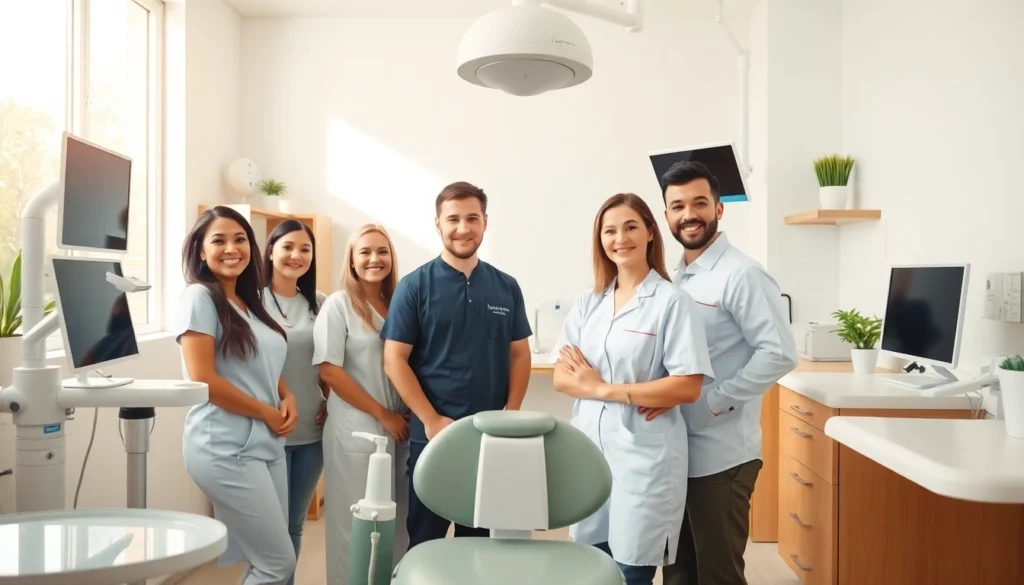 Professional team at Ventura Bright Dental providing caring dental services in a welcoming